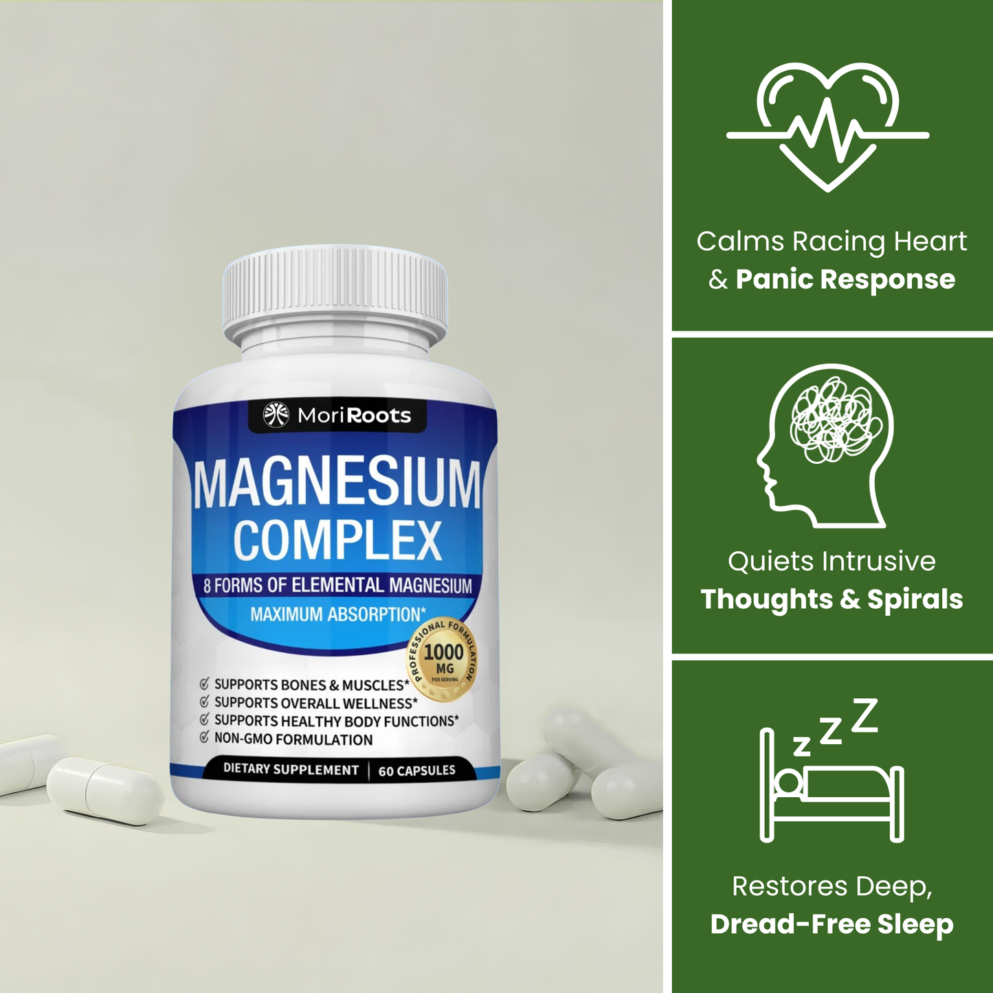 Magnesium Complex 8-in-1 – Calm & Control Support