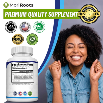 Magnesium Complex 8-in-1: Vitamin D Support