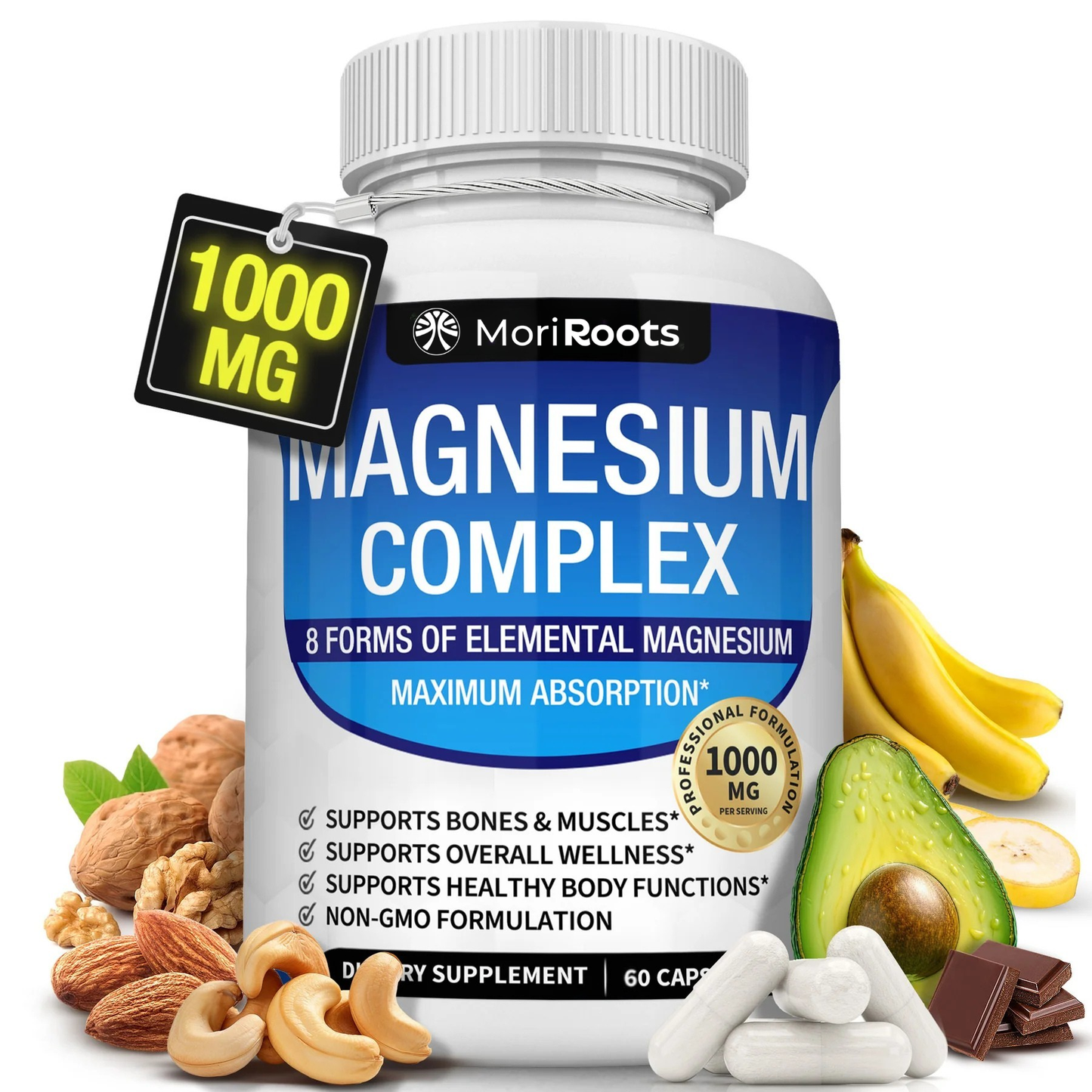 Magnesium Complex 8-in-1 – Calm & Control Support