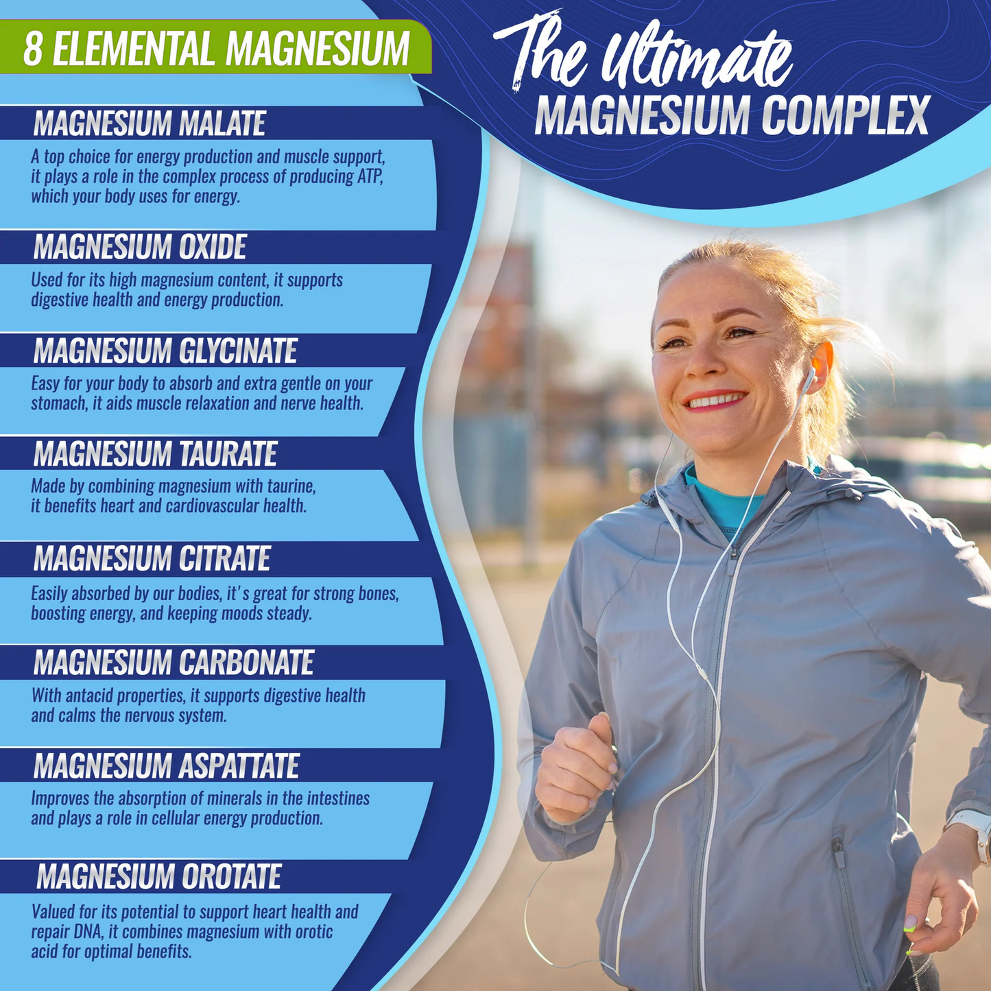 Magnesium Complex 8-in-1 – Calm & Control Support